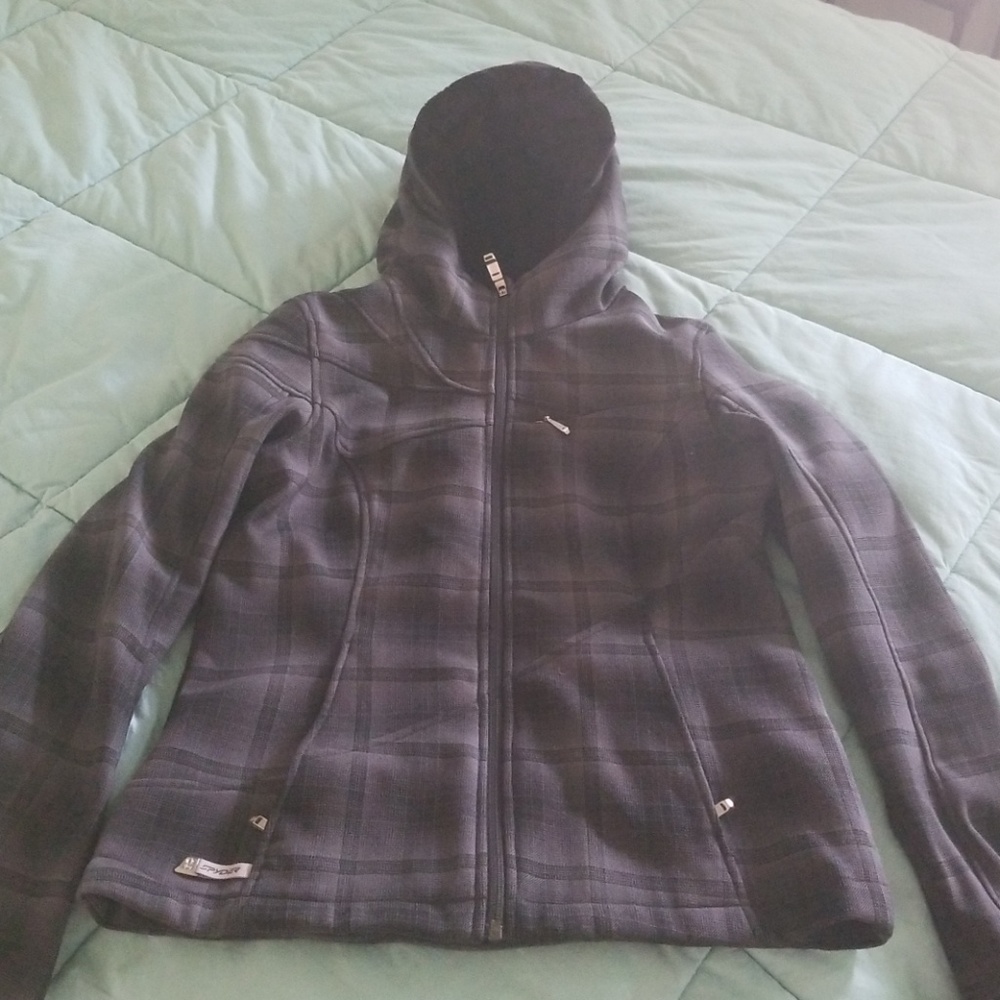 Womens Spyder plaid jacket